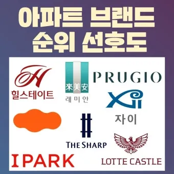 대한민국 아파트 브랜드 순위 TOP20 최신 정보 모음집_7