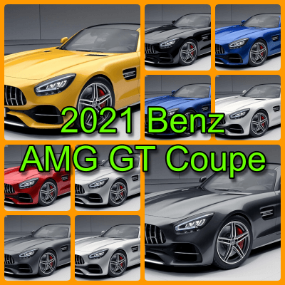 2021 벤츠 AMG GT Coupe 색상코드 AMG GT Coupe 색상코드