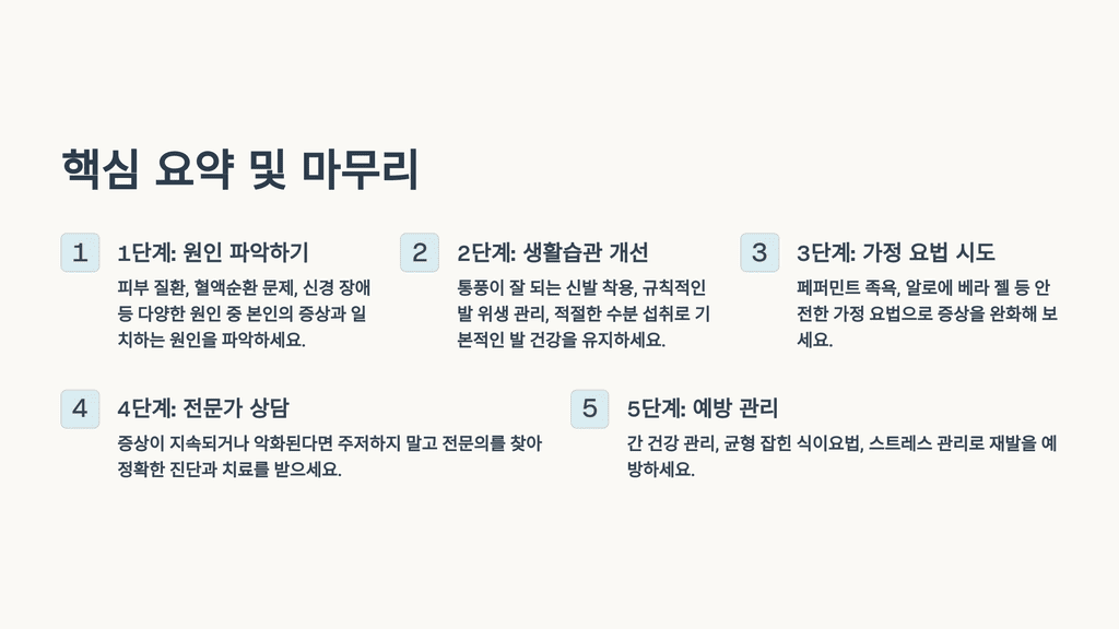 핵심 요약 및 마무리