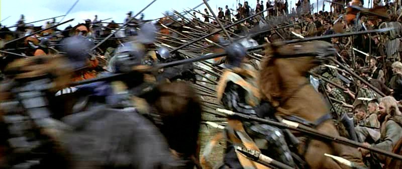 잉글랜드 대군과 월레스의 군대의 전투