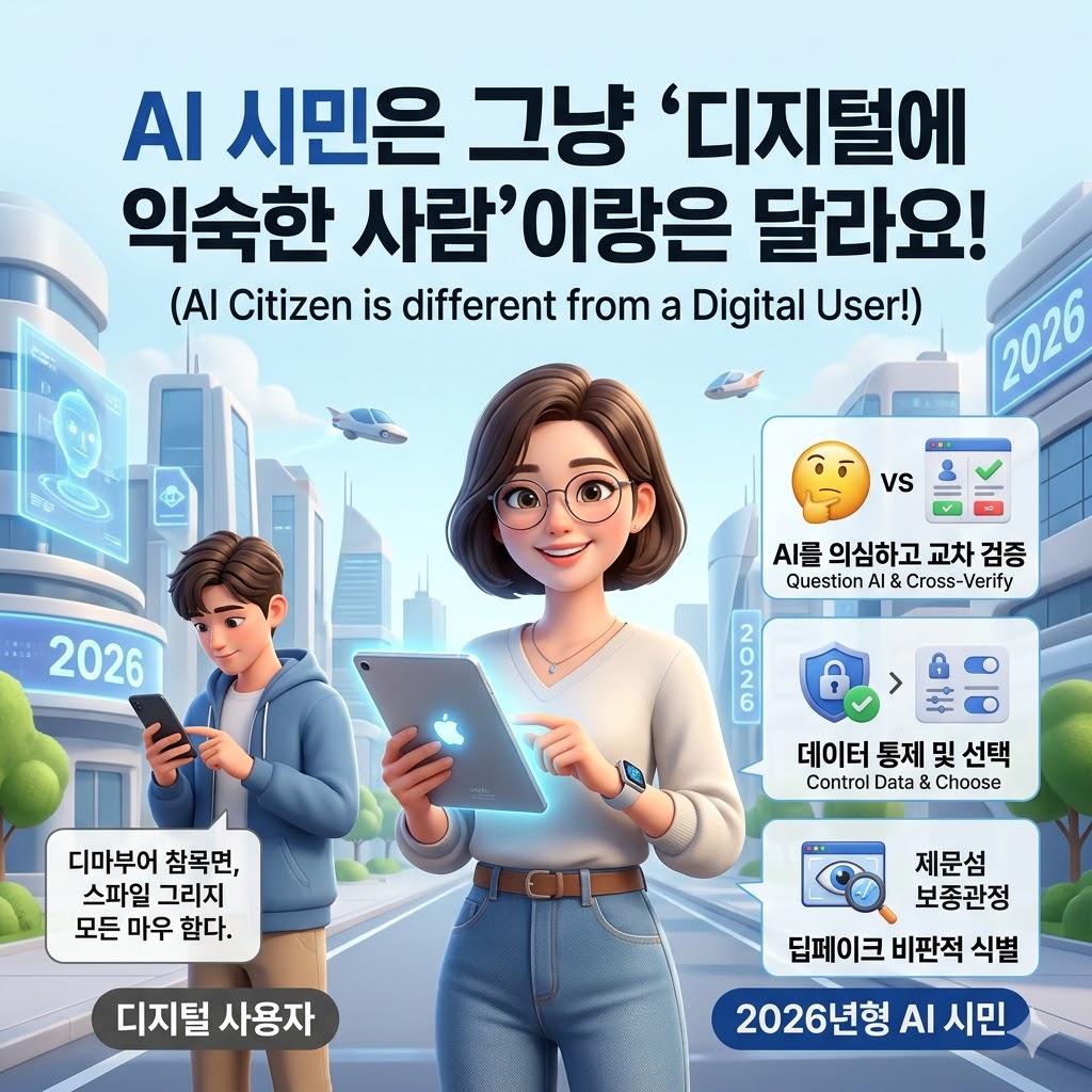 AI 시민은 그냥 &lsquo;디지털에 익숙한 사람&rsquo;이랑은 달라요!