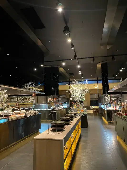 콘래드 제스트 뷔페 구성