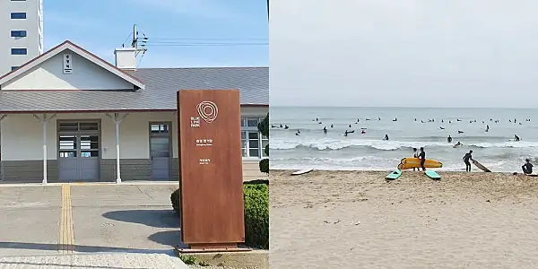부산-해우대-해변열차-코스-송정정거장
