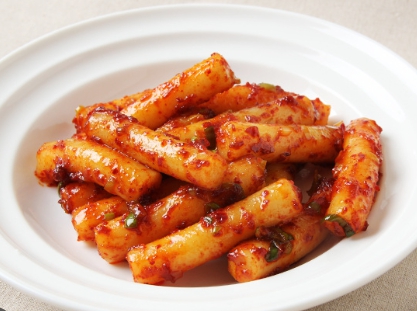 한국의 떡 종류 기름떡볶이