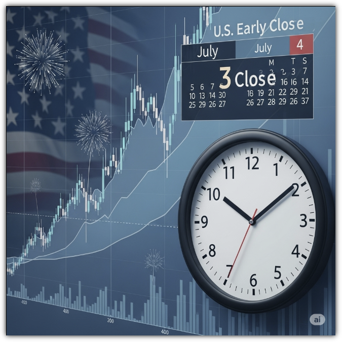 7월 3일~7월 4일, 오늘 미국 증시 조기폐장 및 휴장 한국시간 정보 총정리