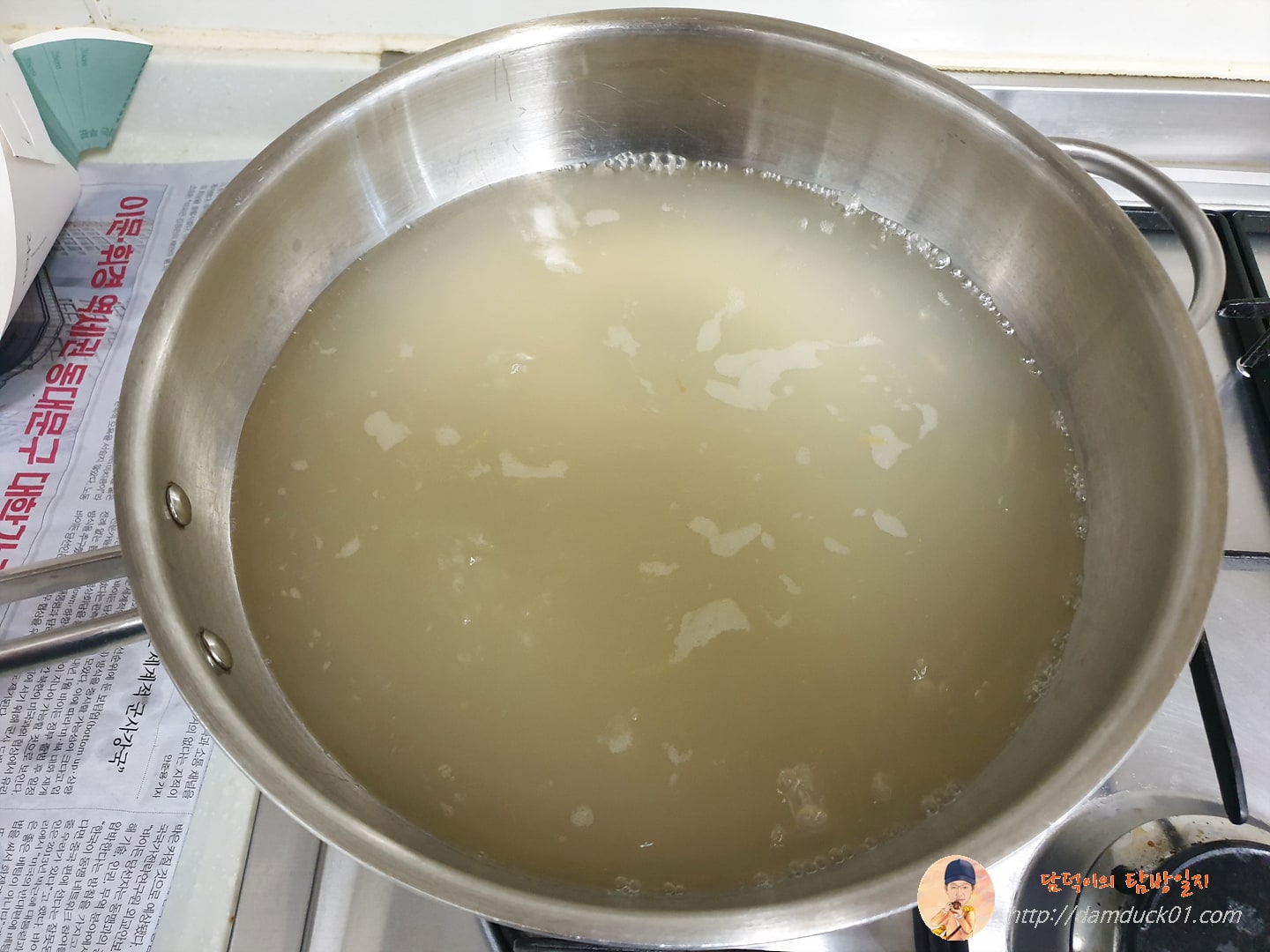 멸치 육수 만들기