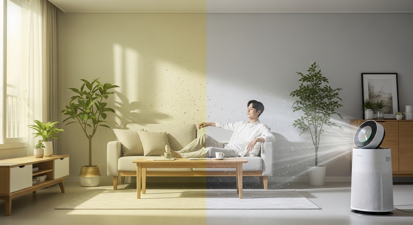 공기청정기 효과