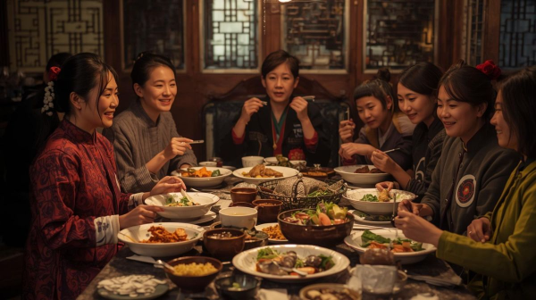 동서양 테이블 매너 중 중국의 테이블 매너 — 관계 중심의 식사 예절