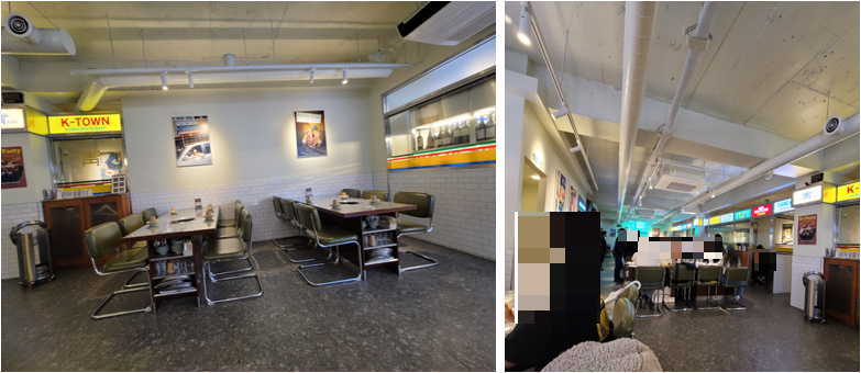 청기와타운 홍대점 내부