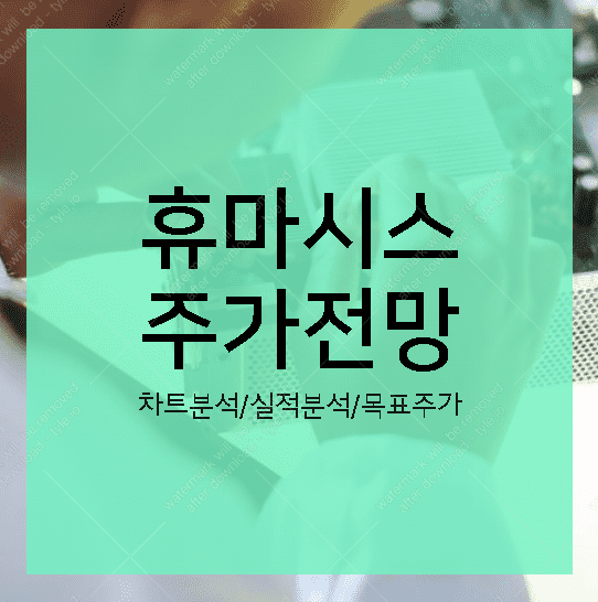 휴마시스 주가전망