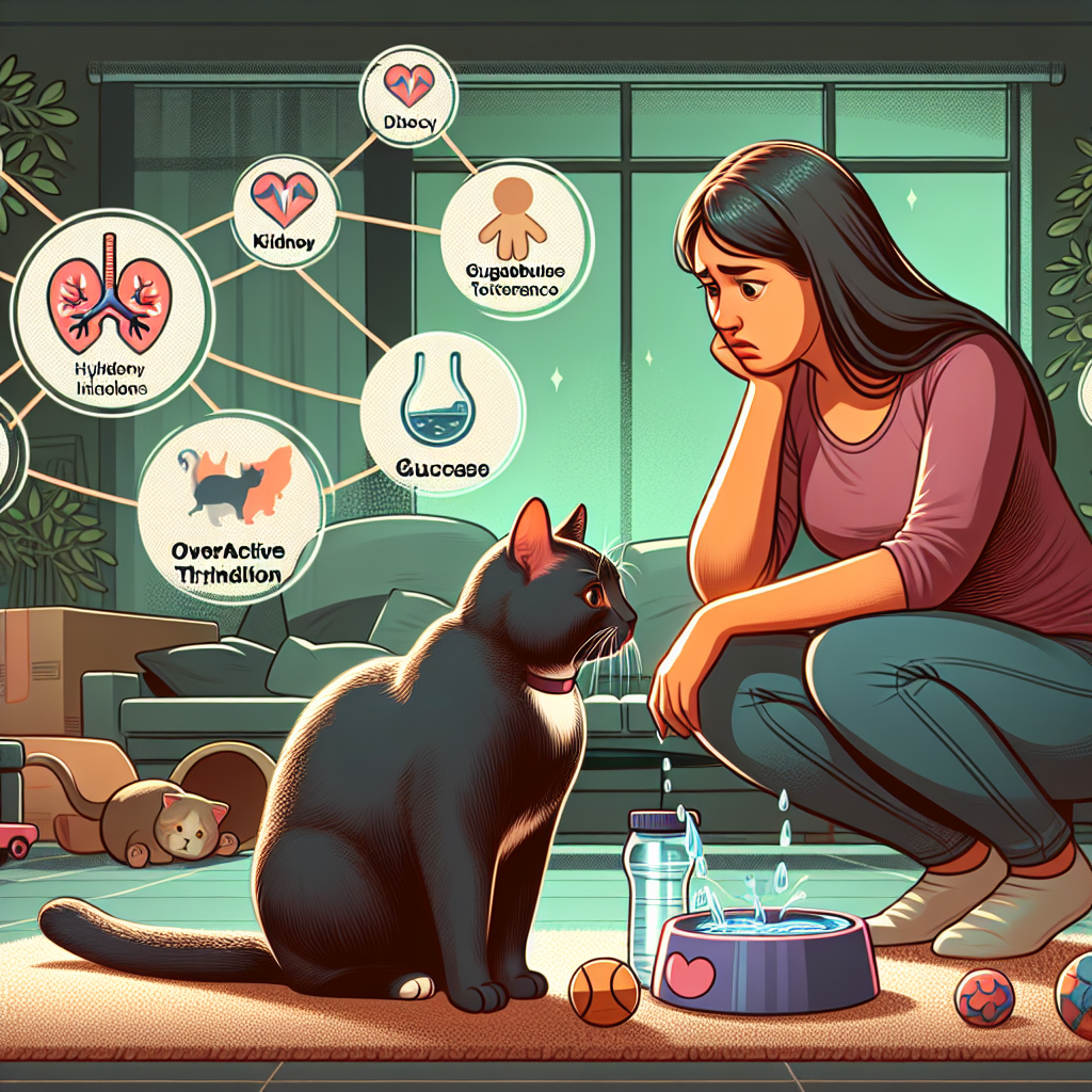 내 고양이가 왜 물을 그렇게 많이 마실까? 고려해야 할 3가지 반려묘 건강 문제