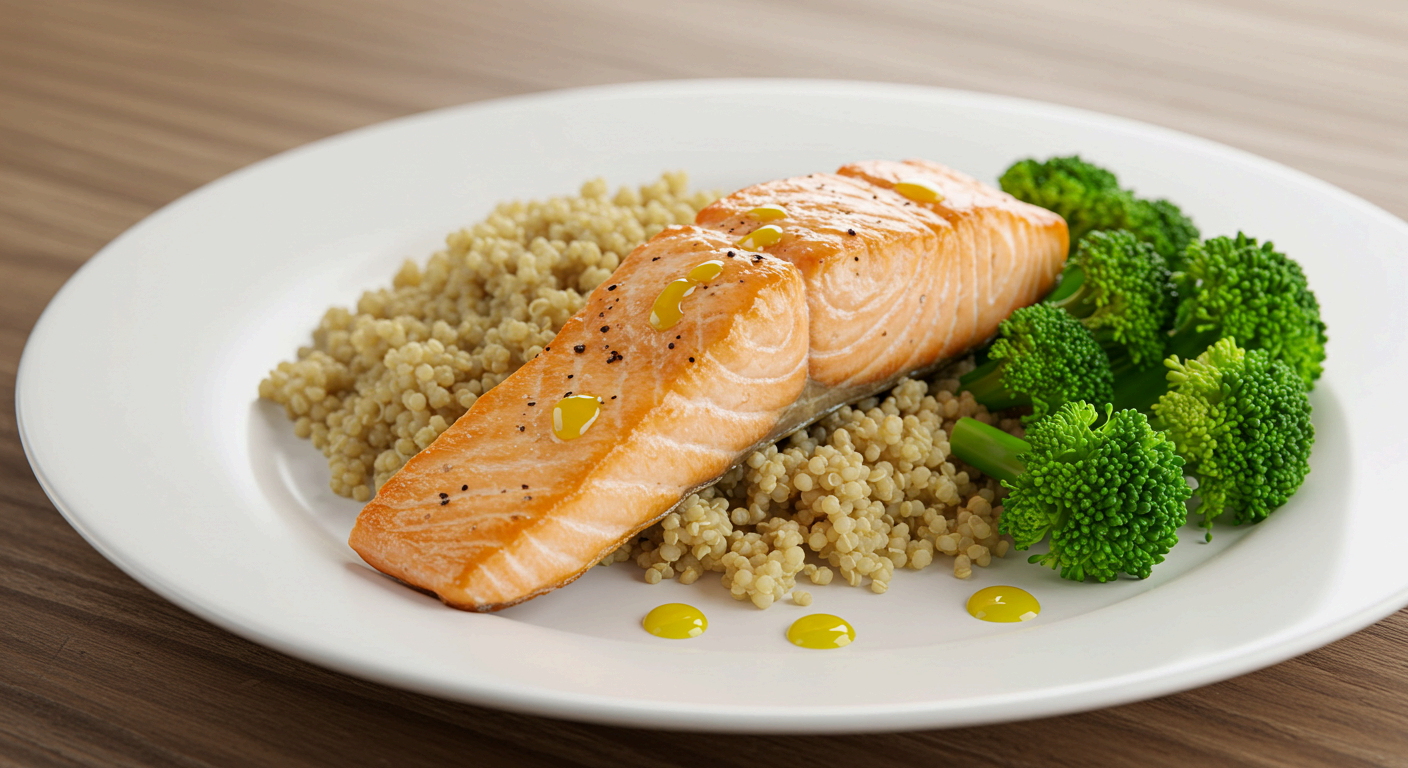 오메가3 풍부한 고등어와 연어는 혈관 건강을 지켜줍니다.