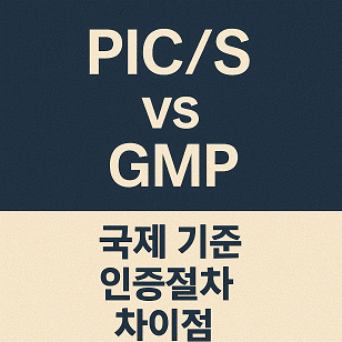 PIC/S vs GMP 관련 사진