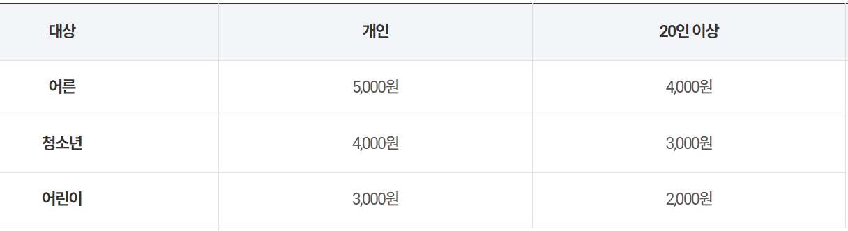 백두대간 수목원