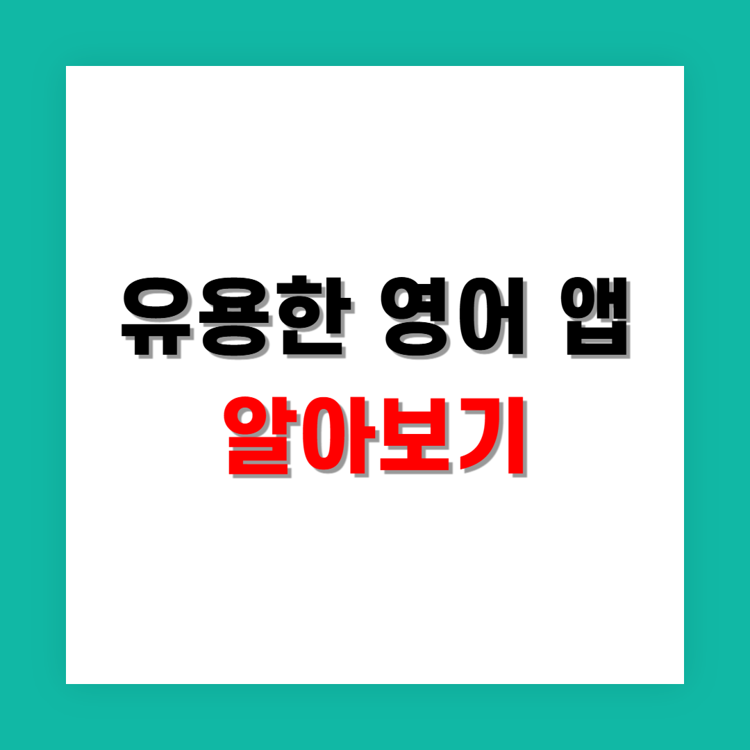 외국계 이직 준비에 유용한 영어앱은 스픽일까 트렌비일까
