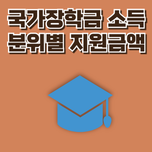 국가장학금 소득 분위별 지원금액