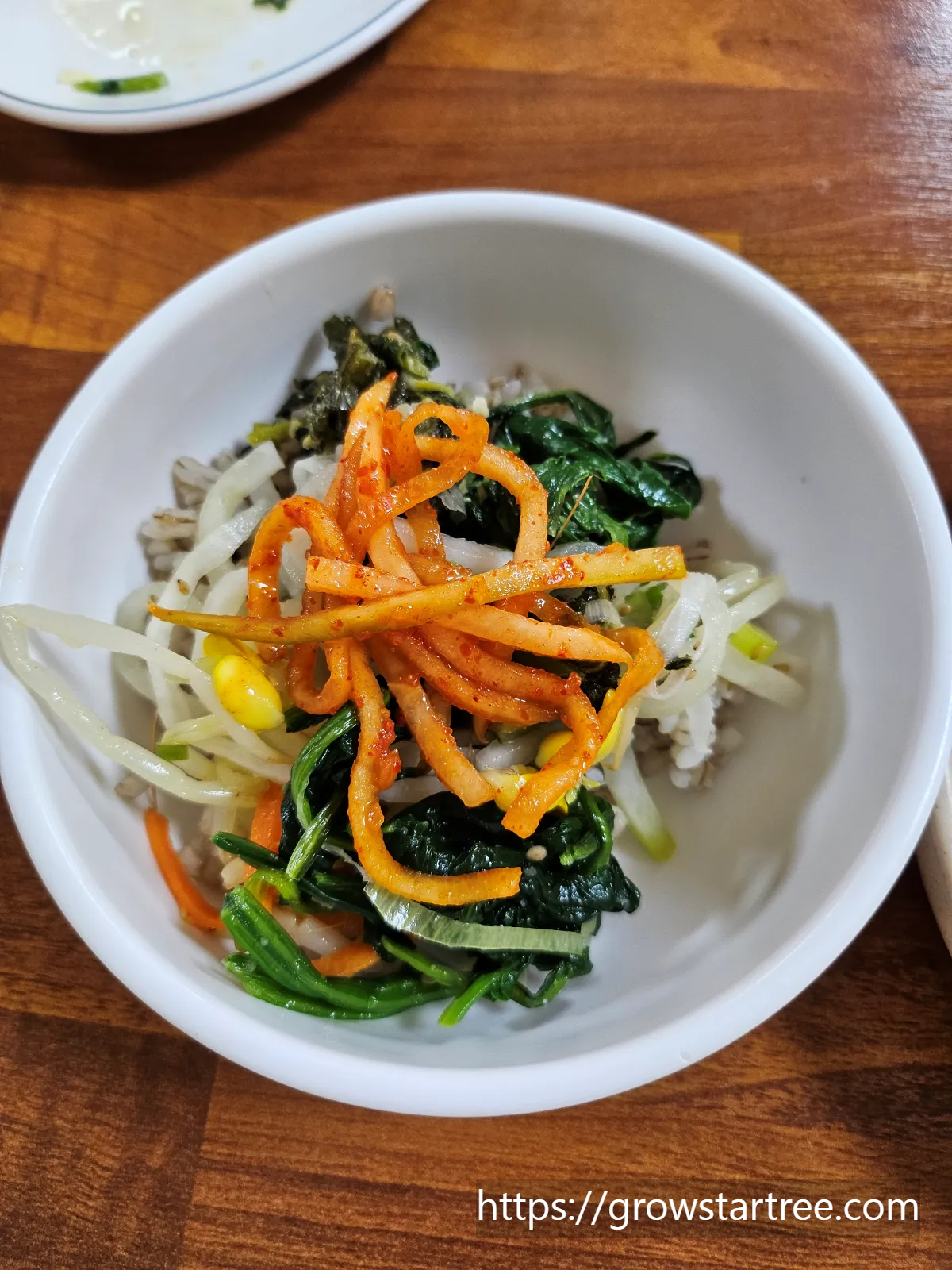 조은바지락손칼국수 보리밥