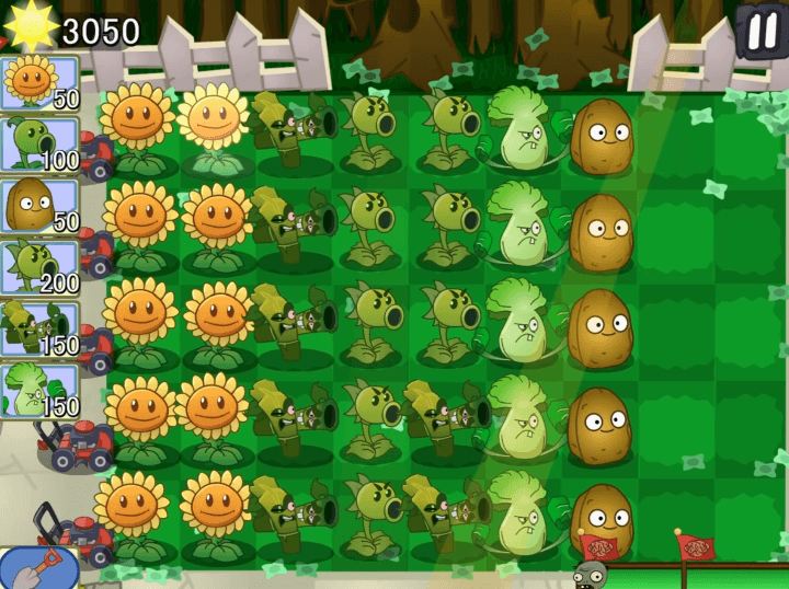 식물-vs-좀비-게임하기-종료-화면