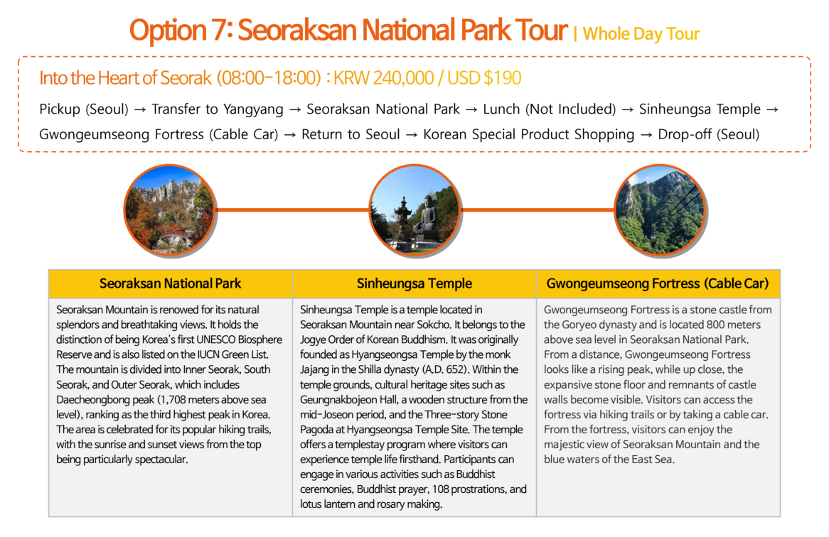 2025 Daegu Eurasia Social Workers Forum ❘ 1-Day Tour Package Proposal