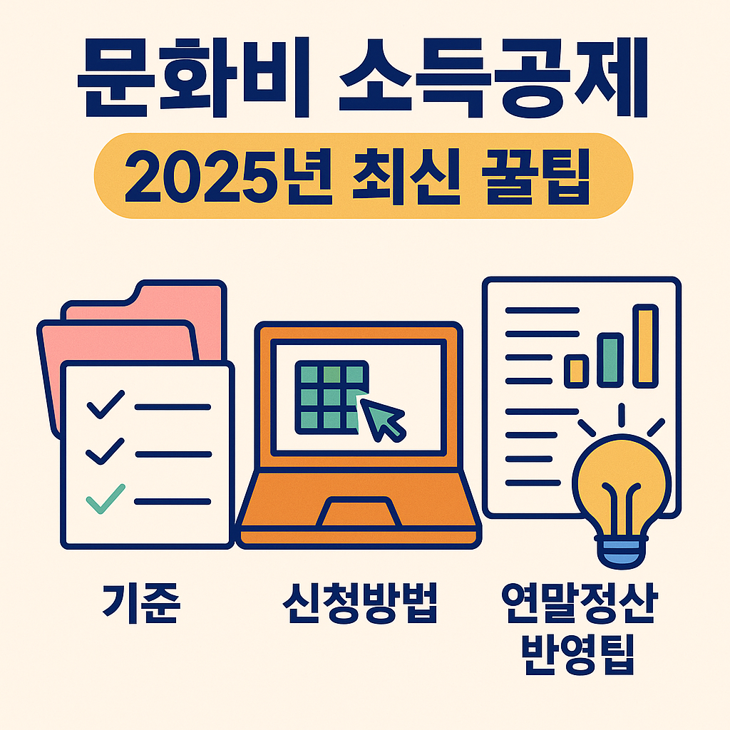 문화비 소득공제 관련 사진