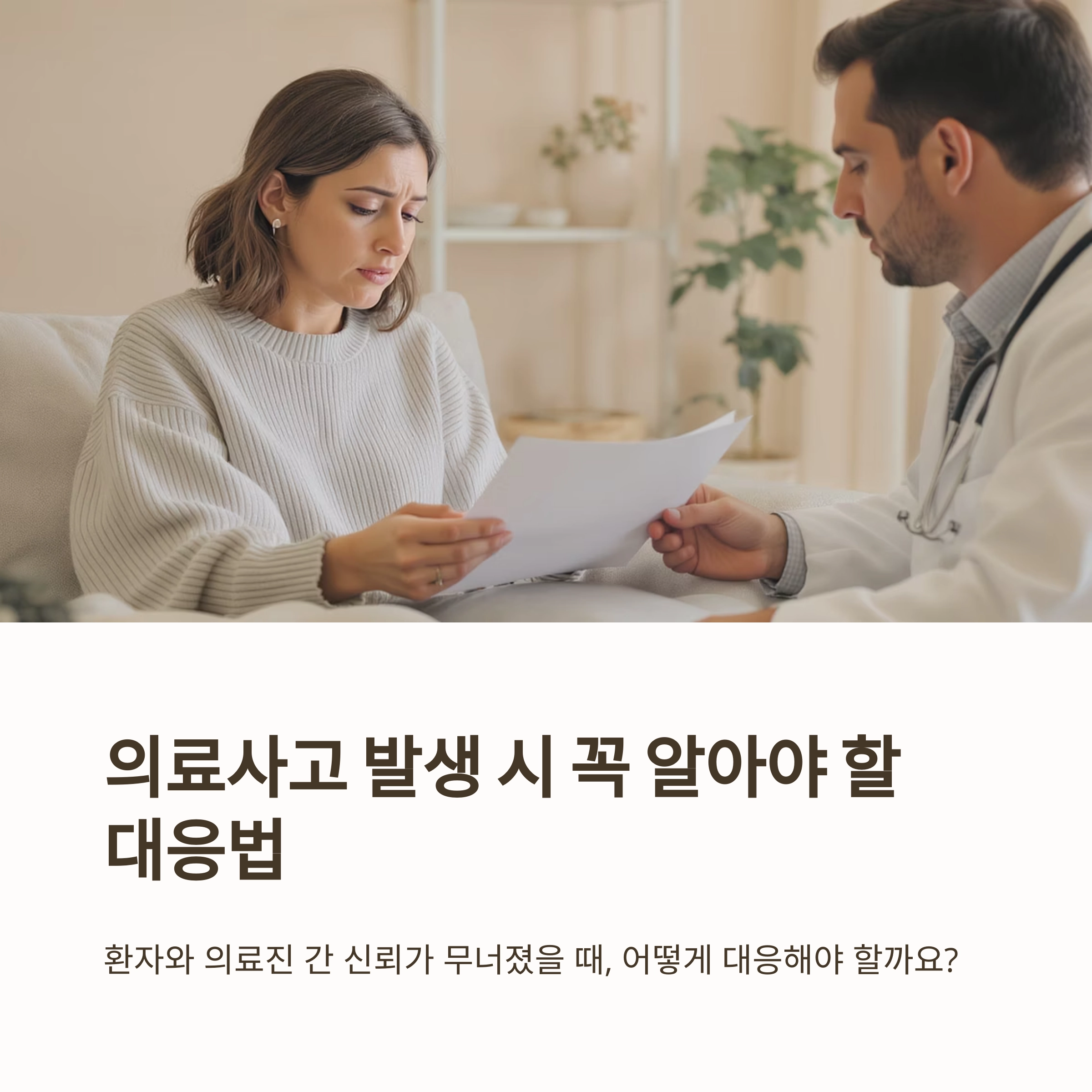 의료분쟁 발생 시 반드시 알아야 할 대응 전략 7가지
