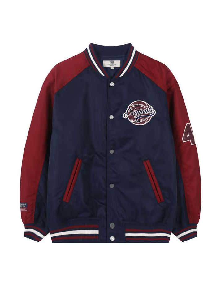 {야구점퍼} 1박2일 시즌4 318회 :: 유선호 / NBA 엔비에이 ORIGINALS 46 아플리케 바시티 자켓
