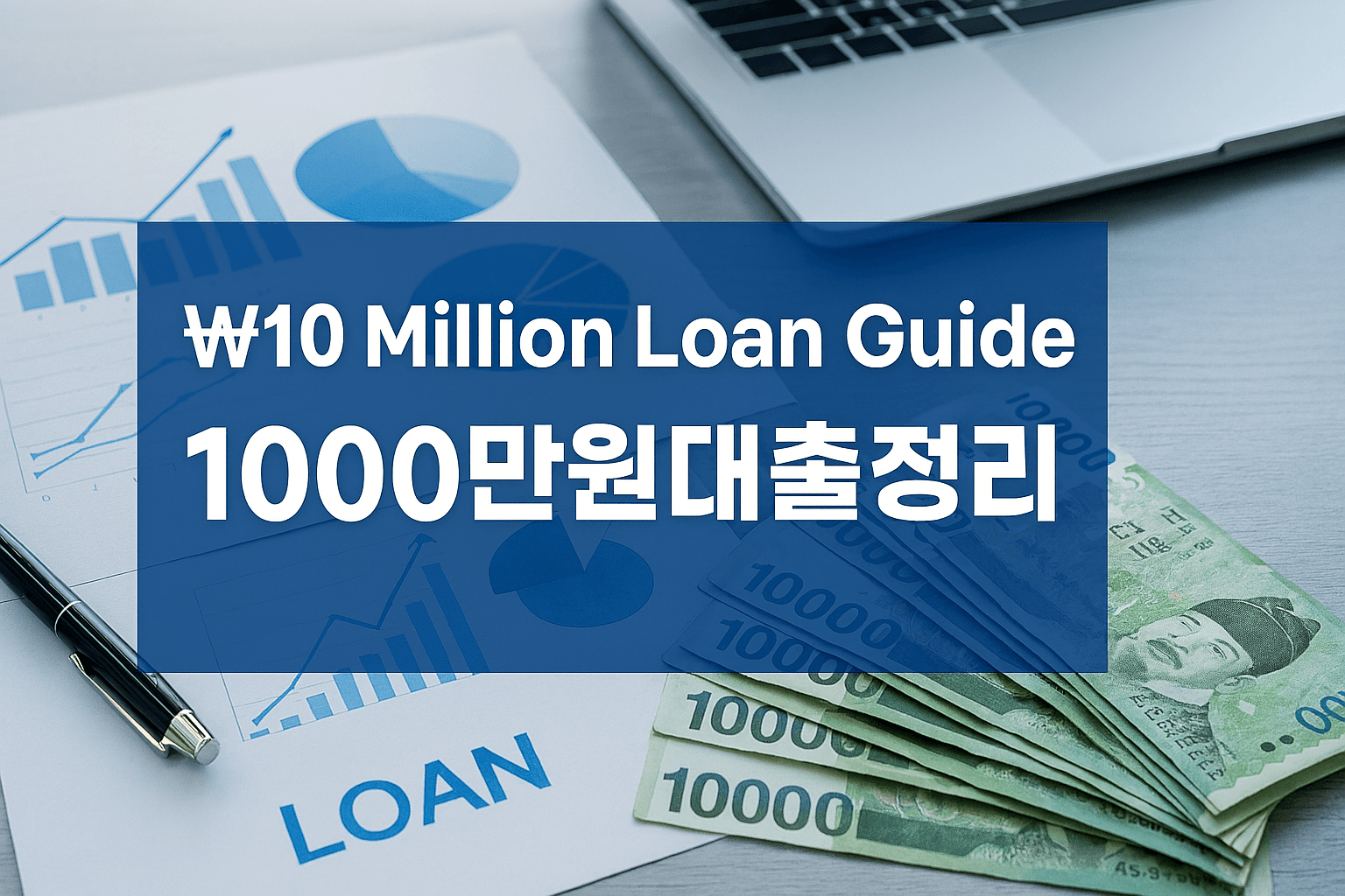 2025년 1000만원대출 금리 비교 및 조건 총정리 썸네일 이미지