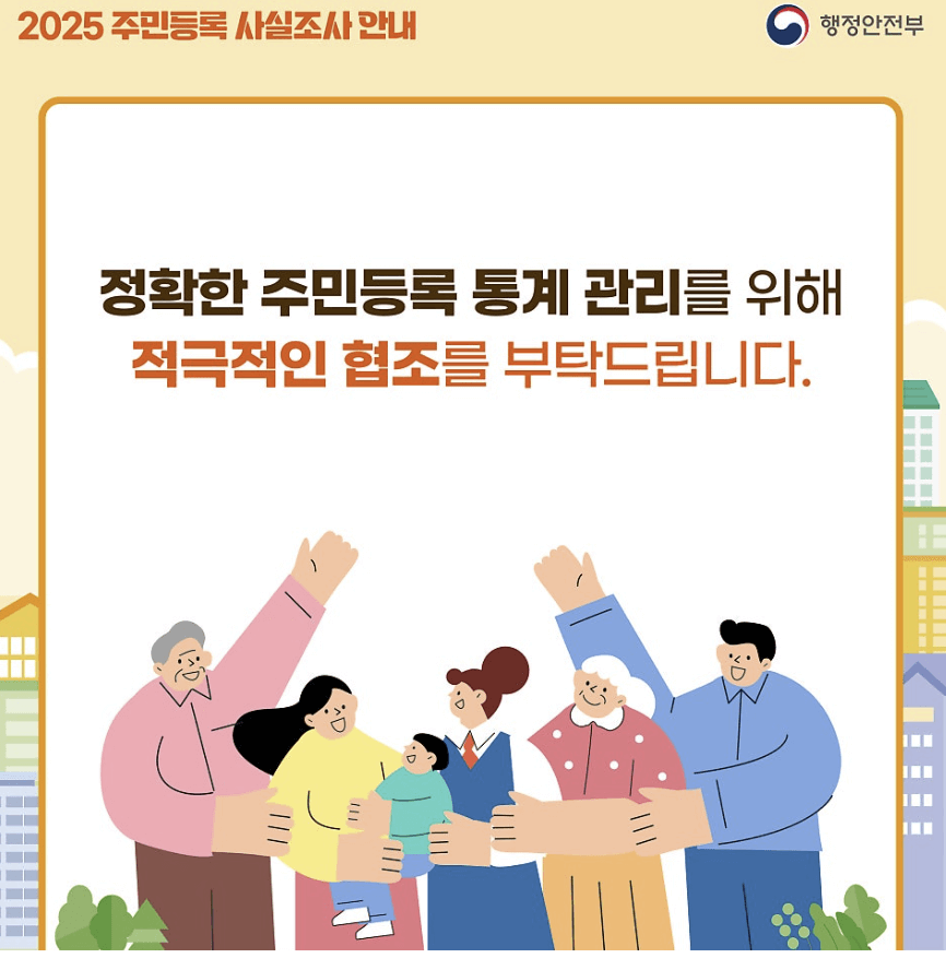 주민등록 사실조사