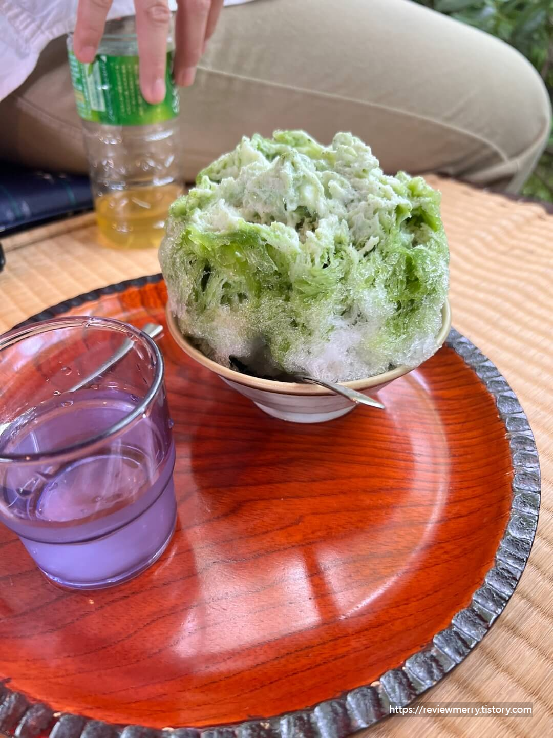 청수사 내 빙수사진