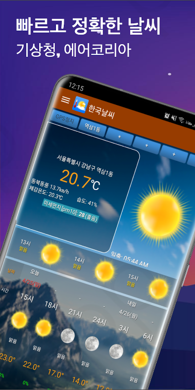 날씨, 오늘날씨 미세먼지 정보