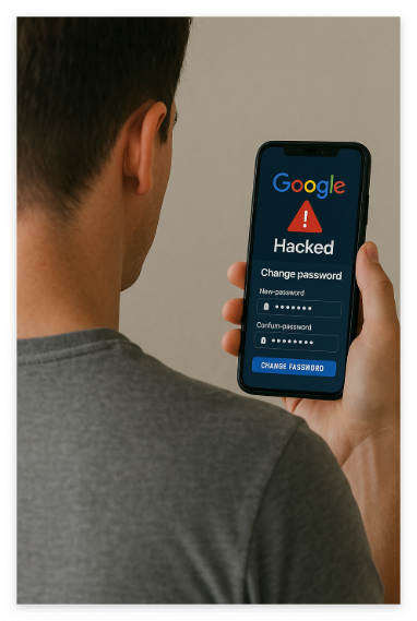 비밀번호 변경 후 자동 로그아웃 안내