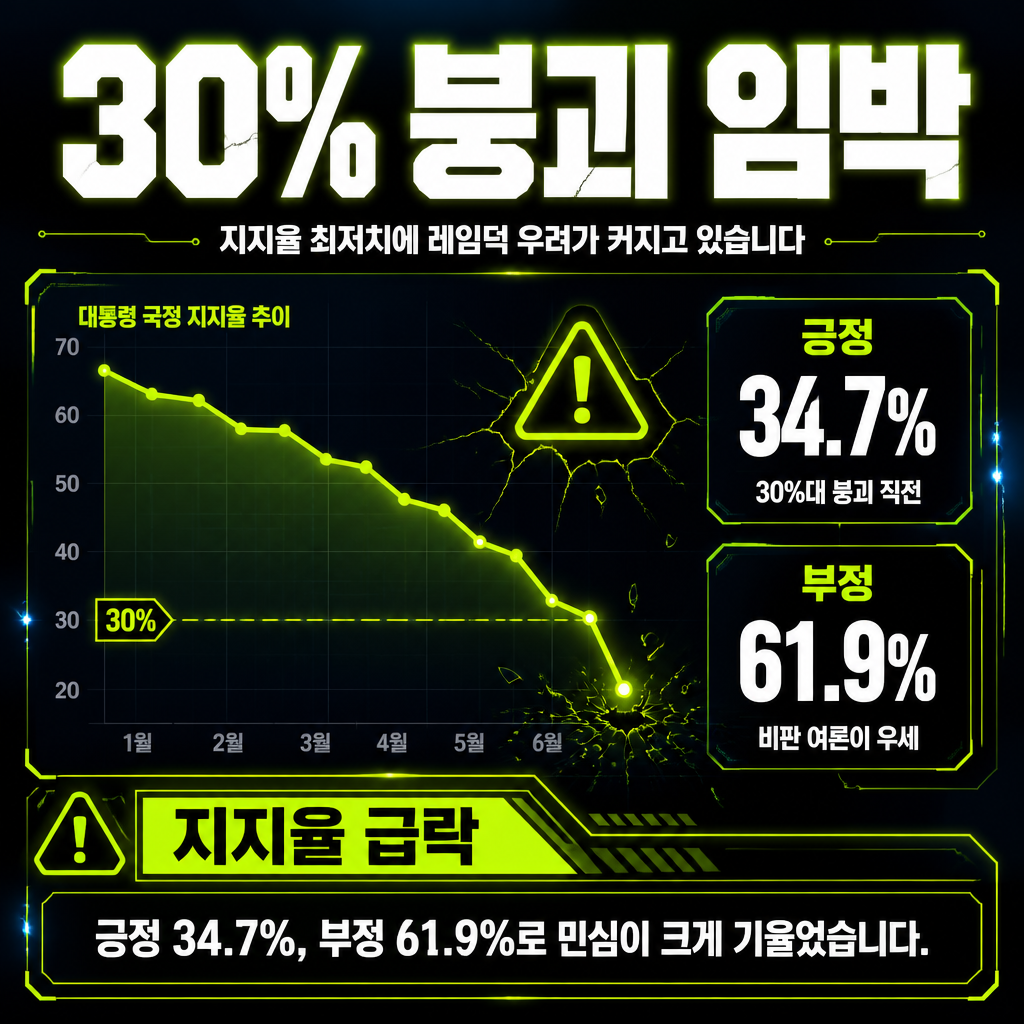 30% 붕괴 임박