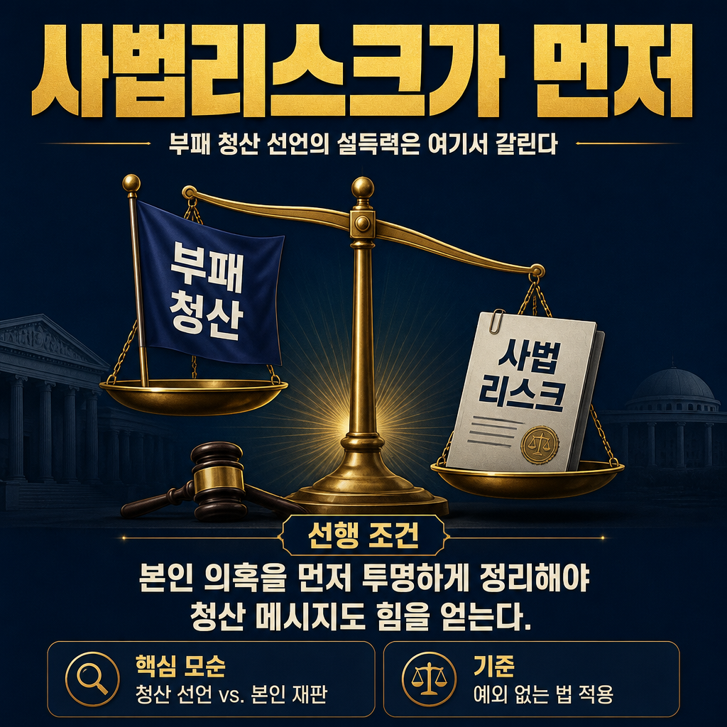 사법리스크가 먼저