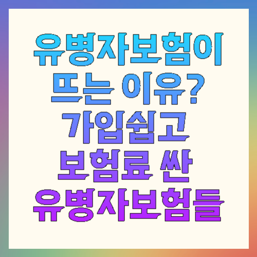 유병자보험이 뜨는 이유?