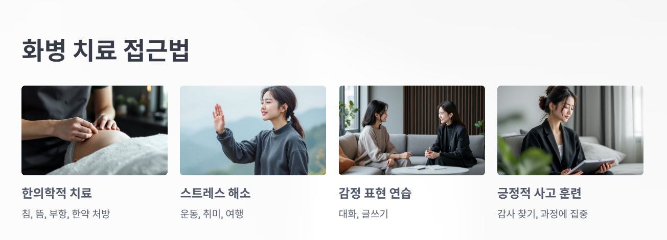 화병 증상(증세)부터 자가진단, 치료법까지 총정리