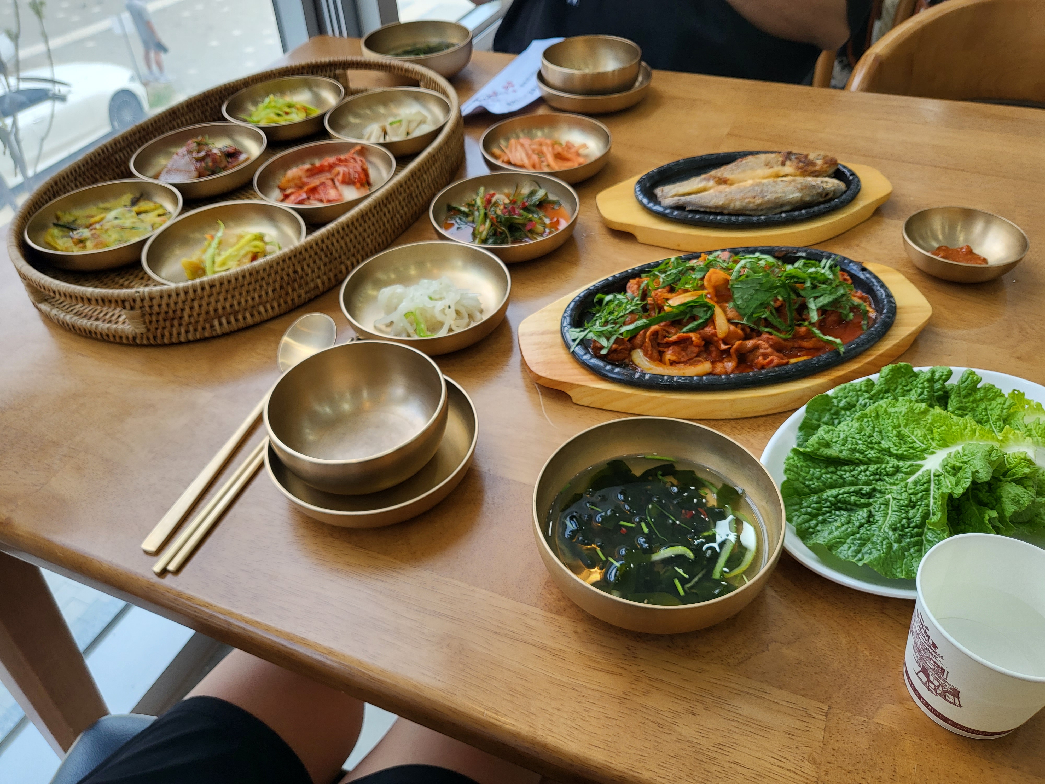 소쿠리밥상 - 이쁜뷰