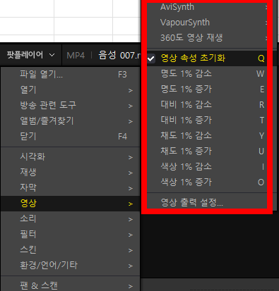 팟플레이어 사용법