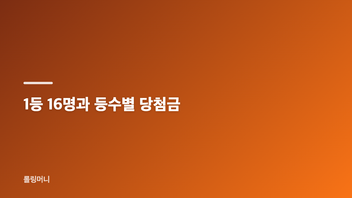 로또 1240회 당첨번호와 보너스 번호 확인