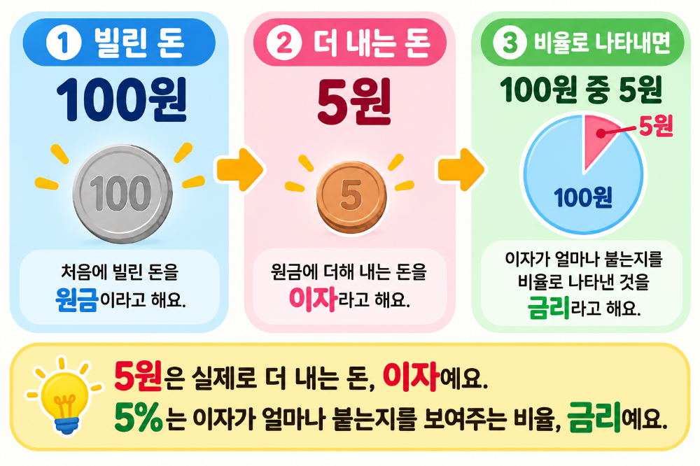 금리란? 돈을 빌리면 왜 이자가 생길까