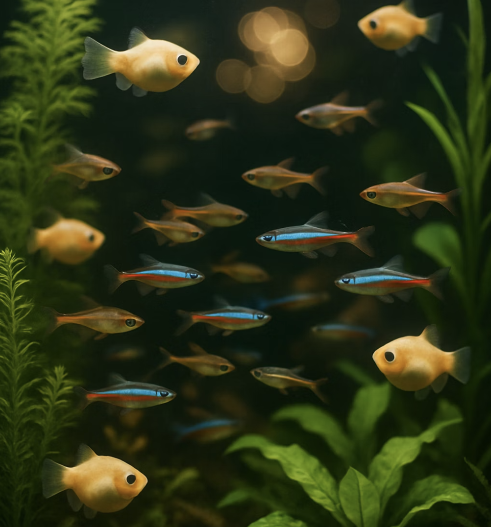 BEST 4 &amp; 5: 작고 반짝이는 보석들&amp;#44; 테트라 &amp; 라스보라