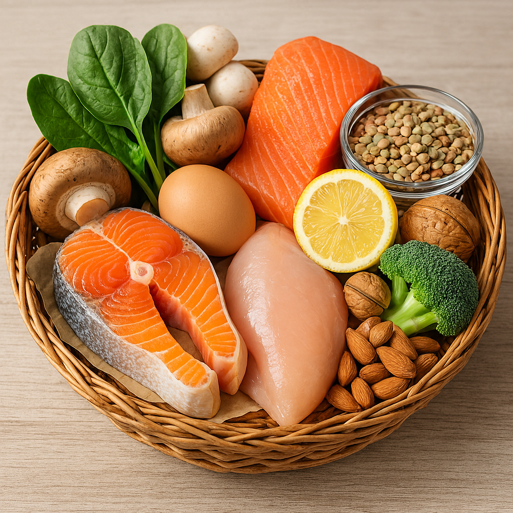 탈모 예방에 도움이 되는 음식들