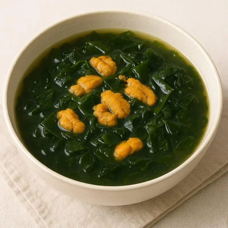 제주도 특산물 음식 성게미역국 (재료 판별, 결, 재현) 관련사진