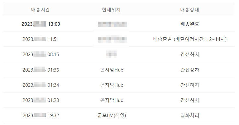 네이버 택배 위치