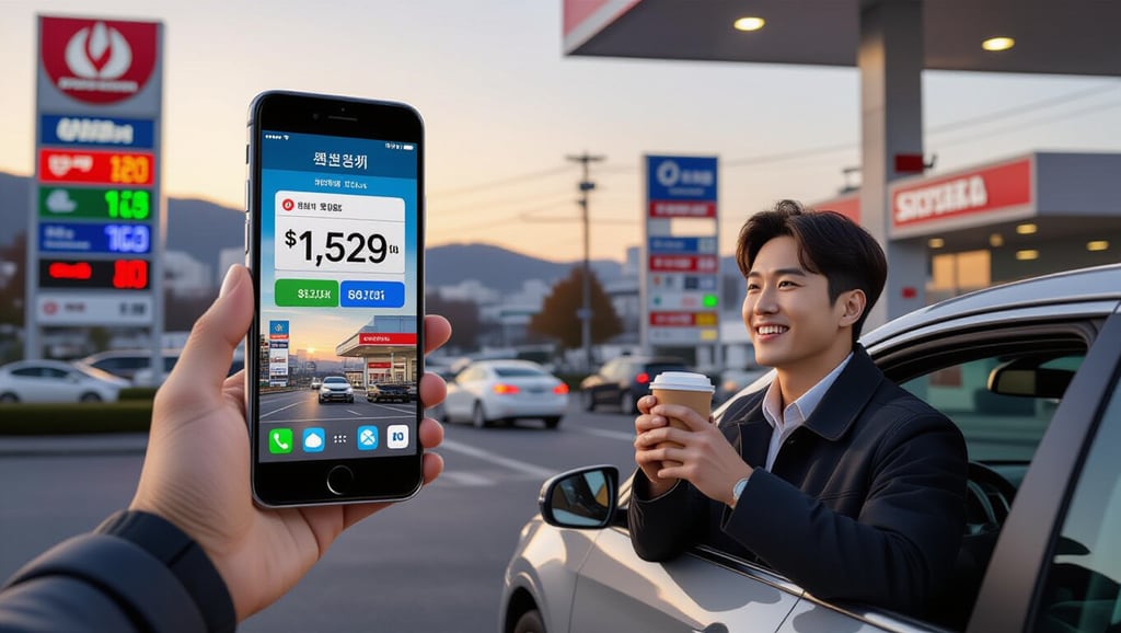  최저가 주유소 찾기 앱