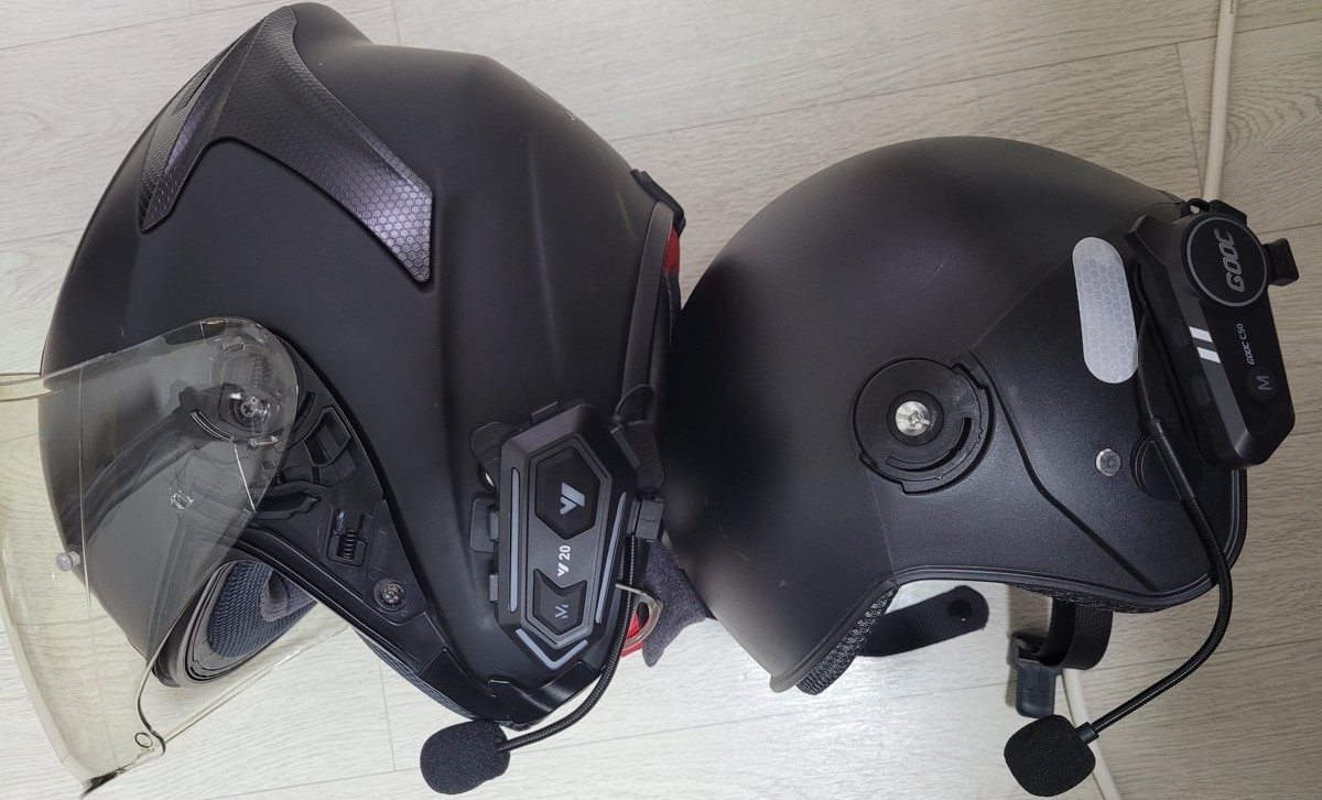GOOC C50, Y20 헬멧 블루투스