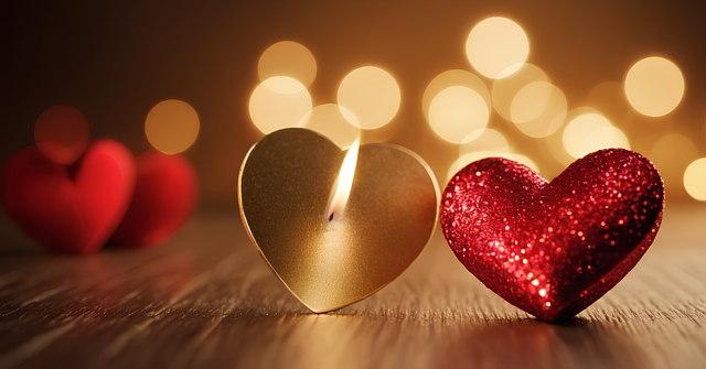 발렌타인 하트 사진