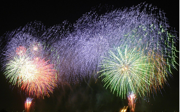 스미다강-불꽃놀이