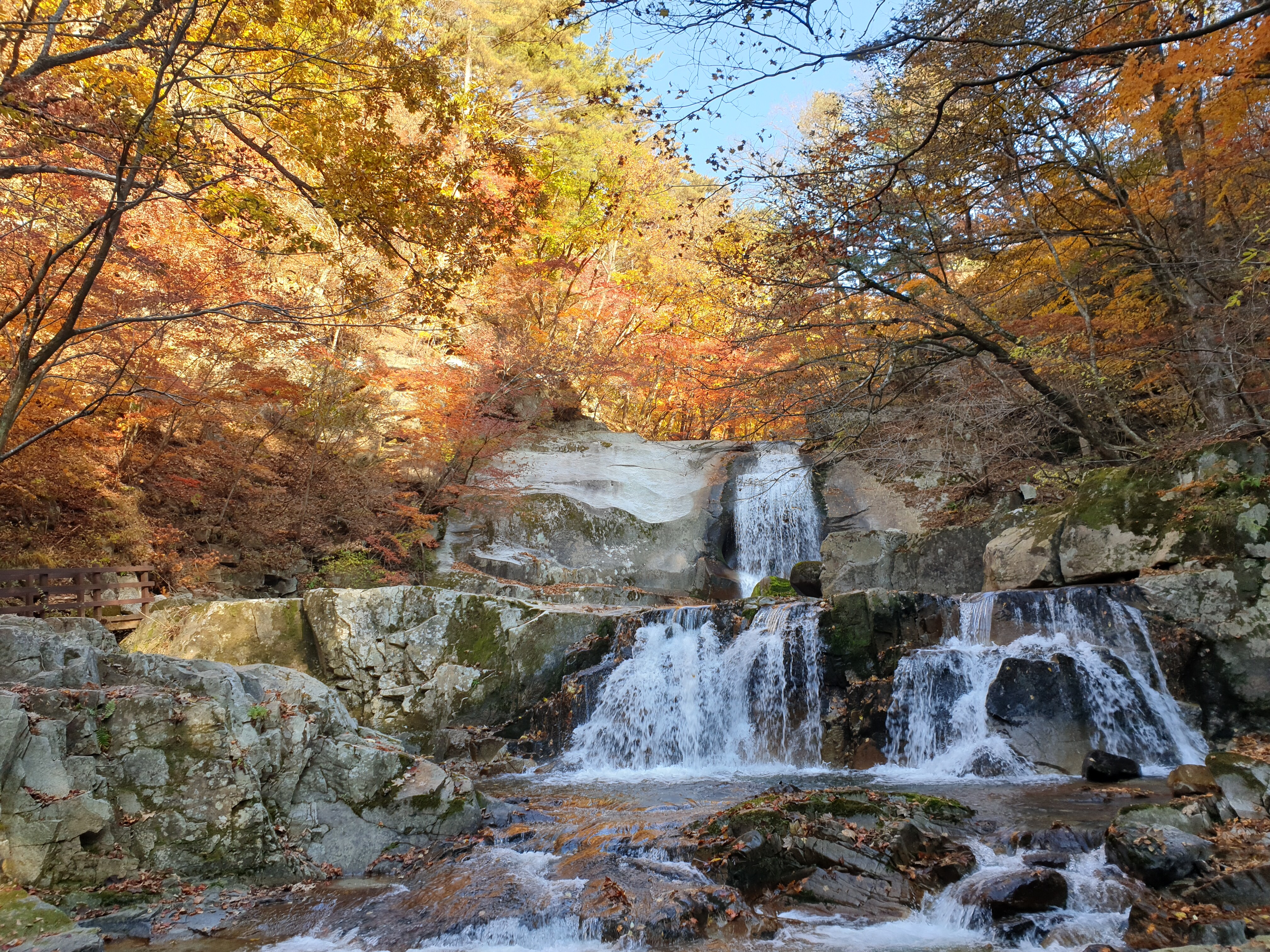 방태산 등산코스 지도