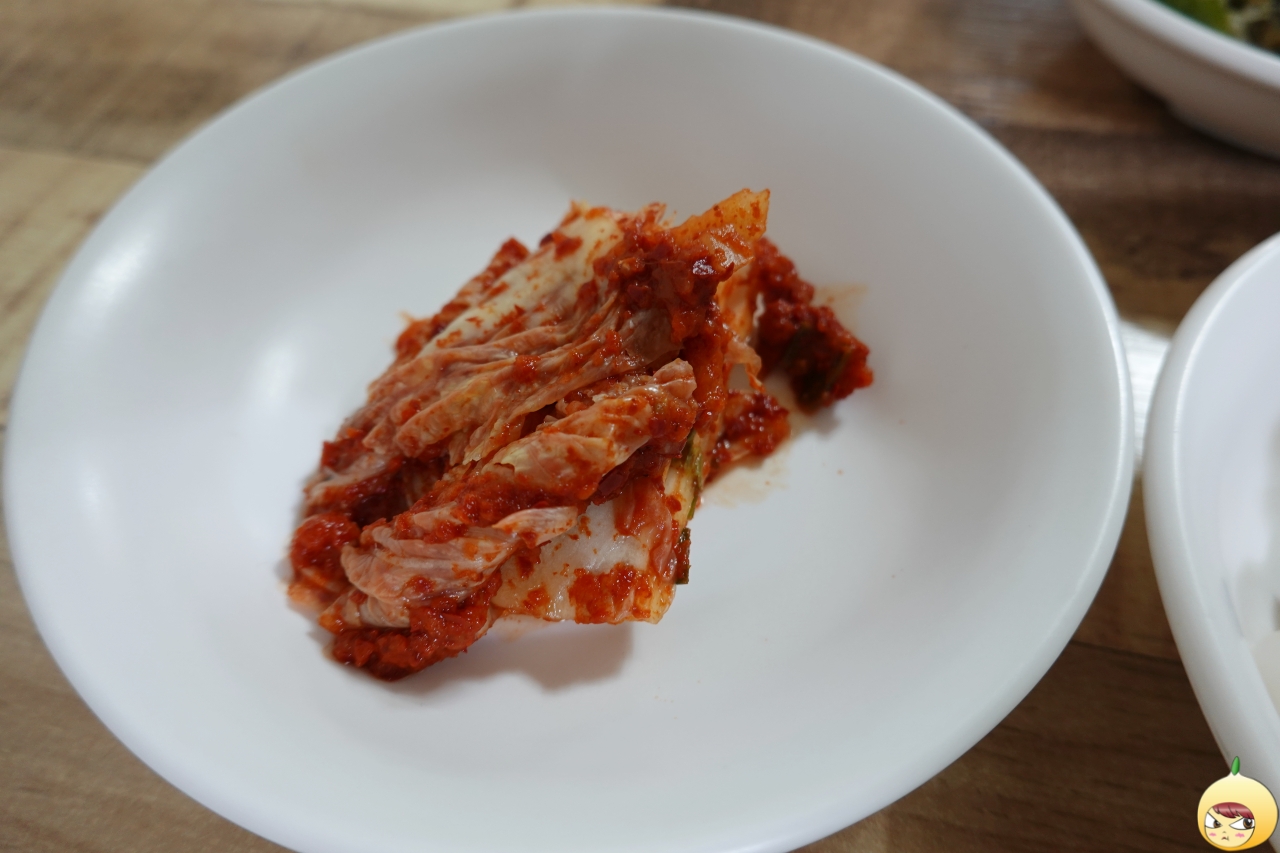 적당히 잘 익은 배추김치