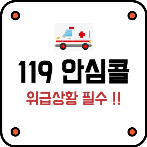119안심콜